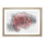Red Rose in the Shadows in Abstract - Picture Frame Graphic Art Print-55771863-55771871