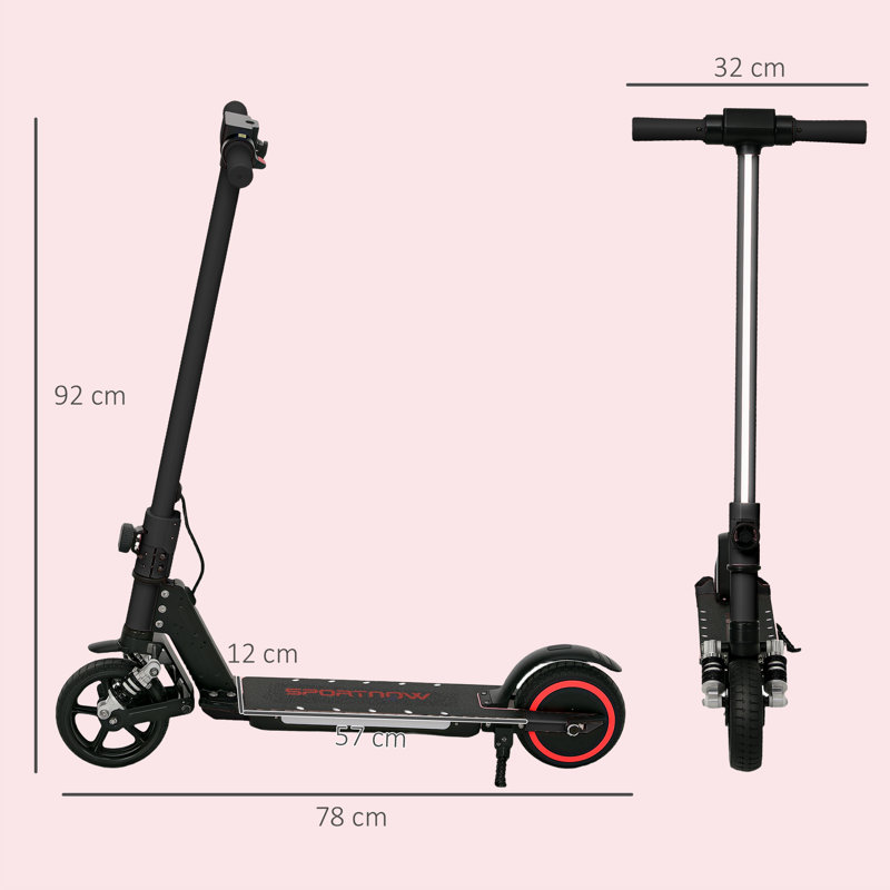 Metro Lane Battery Powered Ride On, Black