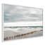 Chilly Morning At The Seaside - Single Picture Frame Print-569070096-569070111