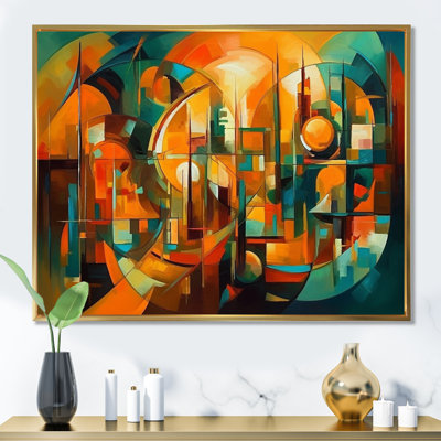 Hadriana abstrait la forme cubiste II