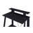 Nypho Antique White& Black Finish Writing Desk-1838571491