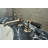 Connaught Black Lever Widespread Bathroom Faucet-32123887