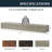 Rustic Wood Fireplace Mantel,Wall-Mounted & Floating Shelf For Home Decor-130520544-130520545