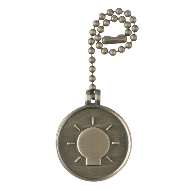 Ceiling Fan Bulb Pull Chain, Antique Brass