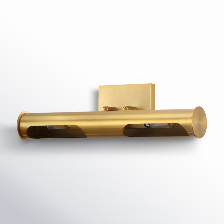 Vitale 2 Light Iron Dimmable Flush Mounted Sconce
