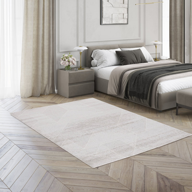 Ailert Geometric Area Rug, Rectangle 120 x 170cm