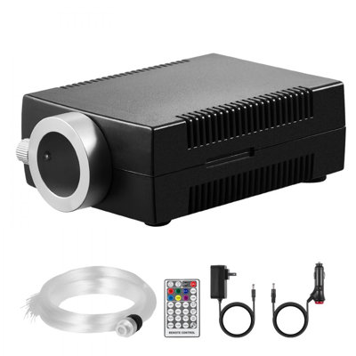 Starliner Headliner Kit, 150 pièces 0,03 po 6,5 pi, 16W plafonniers en fibre optique étoile pour voiture, application Bluetooth, télécommande, activé par le son, moteur d'éclairage RVBW, pour la décoration de la chambre à coucher