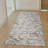 Chardarius 1240 Transitional Marbled Gray Area Rug-90008047