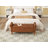 Conring 40" Tufted Storage Bench, Upholstered Storage Ottoman Bench, Rolled Arm Window Bench-886565959-882300809