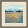 Highland Dunes 'aureate Seascape Ii' Framed Acrylic Painting Print 