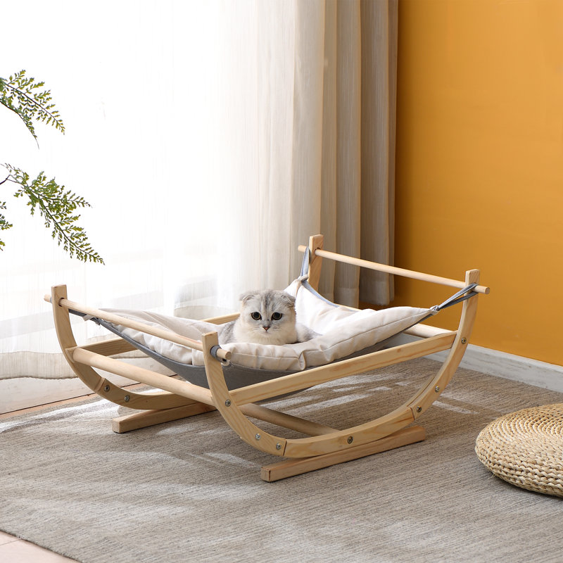 Teressa Hammock Pet Bed, Cream