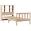 Bookcase Bed Without Mattress Solid Wood Pine-934755866-934755862