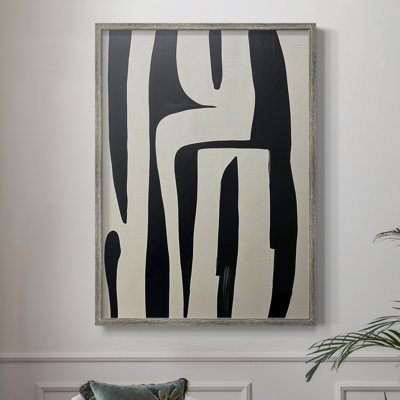 ABSTRACT Series DCLIII Framed Print - Solid Wood
