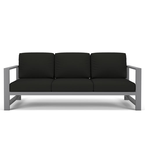 Dulcie 80'' Metal Outdoor Sofa with Sunbrella Cushions & Reviews ...