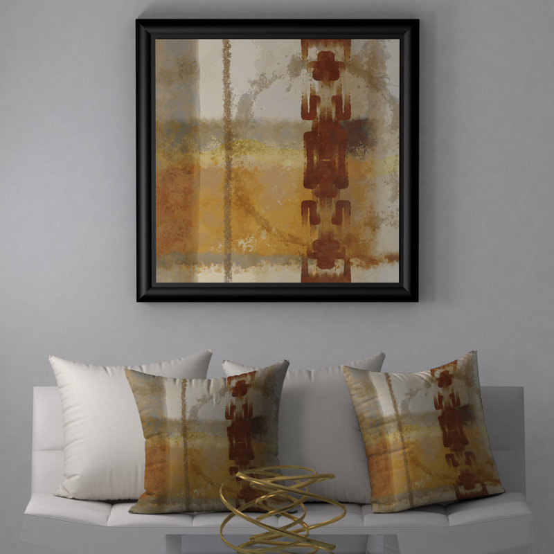 Reversible Throw Pillow, 18" x 18"