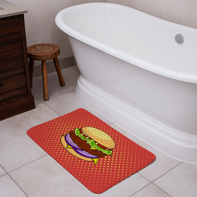 Dorothymae Non-Slip Bath Rug