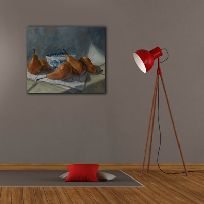 'Delightful Pears 2' by Marian Parsons Canvas Wall Art, 30" x 26"