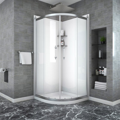Shower Door 36" X 75" Framed Tub Shower Enclosure