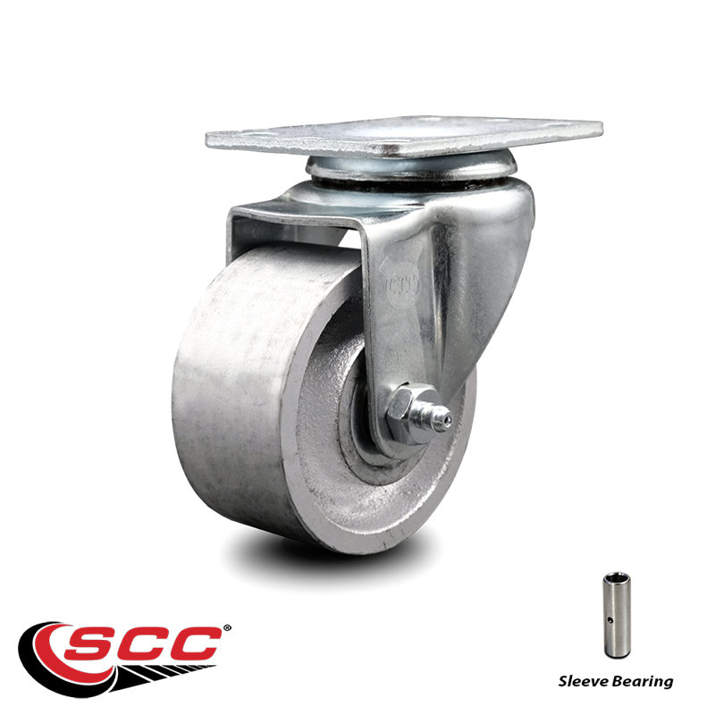 Casters, 5" H x 5" W x 5" D