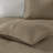 Quebec Mocha Cotton Bedding Sets, Reversible Design For All Seasons