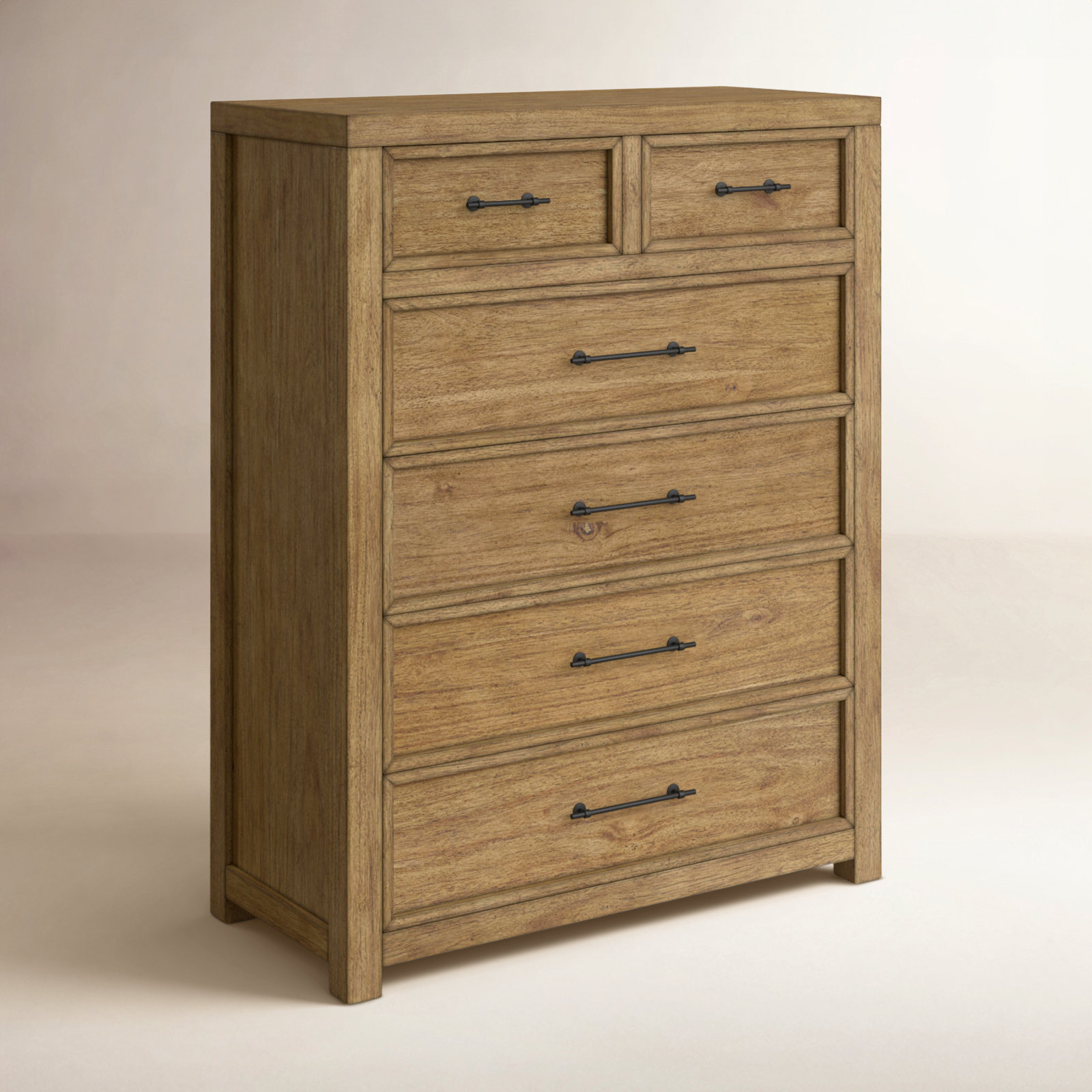 Oakland 6 - Drawer Chest, Toasted Almond