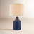 Lockwood Concrete Table Lamp with Linen Shade -104801008-104801011