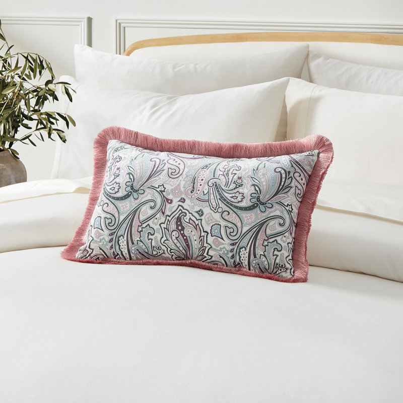 Velvet Square Pillow Cover & Insert, Mauve