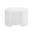 Cozy Boucle Storage Ottoman: Stylish Comfort with Hidden Storage, White-1497798311