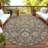 Machine Washable Indoor/Outdoor Earleville ACN2358 Traditional Rug-1818232564