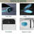 Modern Bathroom Smart Bidet Toilet - Auto Open/Close, Foot Sensor, Self-Cleaning Option, White Intelligent Seat Deodorization System,