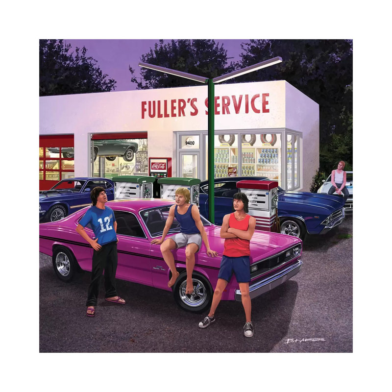 Surviving The '70s by Bruce Kaiser - Wrapped Canvas Print, 45.72 cm H x 45.72 cm W