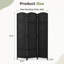 Elmina 6 Ft Folding Room Divider Privacy Screen Home Decor Diamond Weave Fibre Double Hinges-2125491151-2115270780