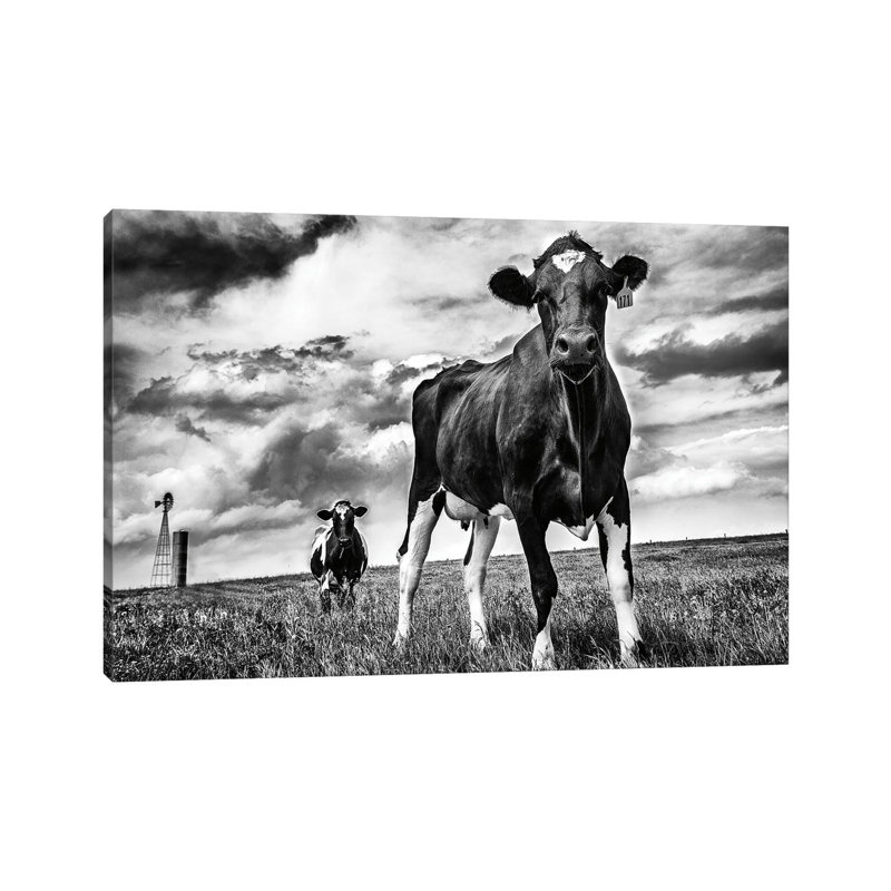 «Waiting BW» par Aledanda - Toile tendue avec châssis sur toile tendue, H 18 po x l 26 po x P 1,5 po
