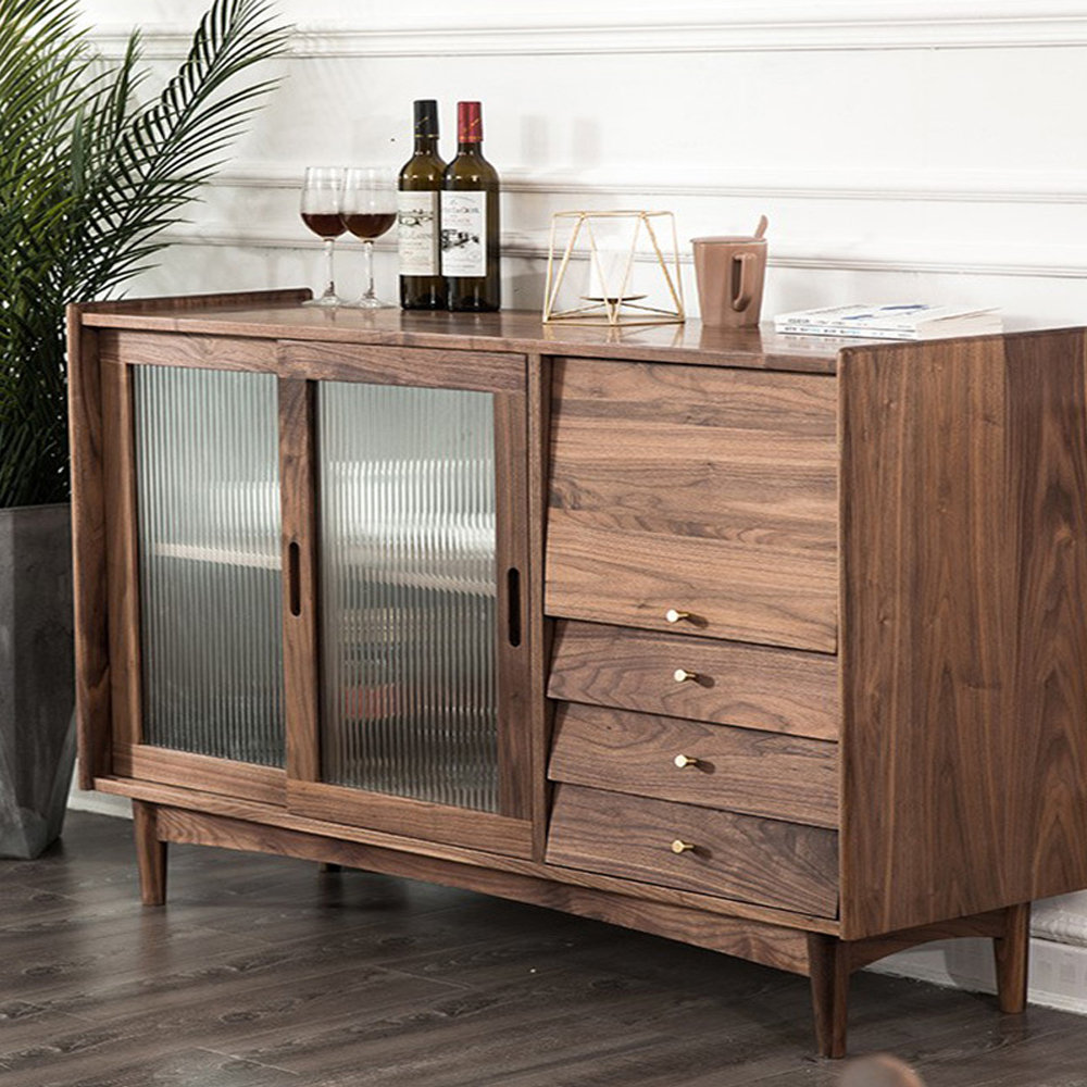 Ebern Designs Modern minimalist multi-functional storage cabinet | Wayfair