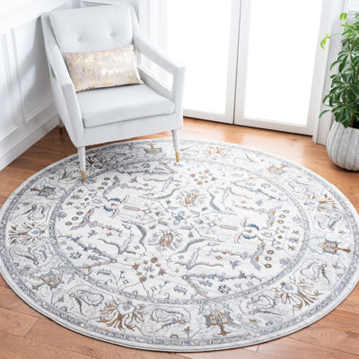 Tapis oriental gris / ivoire Melgar