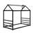 Metal House Shape Platform Bed-1689926511-1681531399