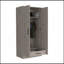 180 Armoire Beery, chambre à coucher, gris clair-443719485