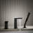 Composed Deck-Mount Bath Faucet With Handshower-124967389
