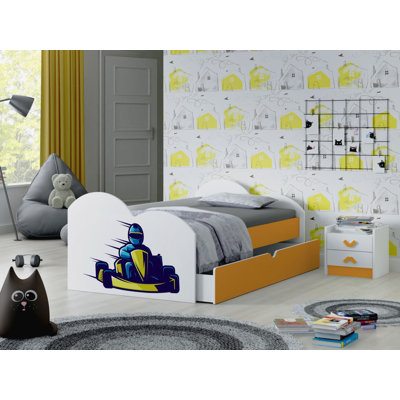 Hinnant European Toddler (80 X 160cm) Cabin Bed Themed Beds with Storage Included