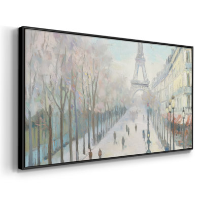 Série paysage - CCVI - Toile tendue avec châssis encadré - Prêt à être accroché