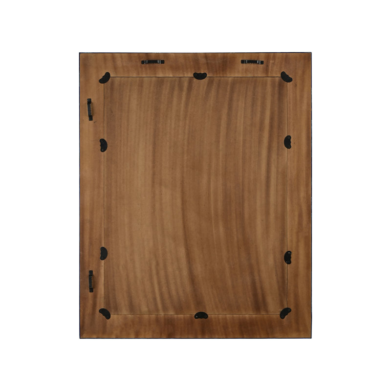 Demson Bone Rectangle Mirror, Tan