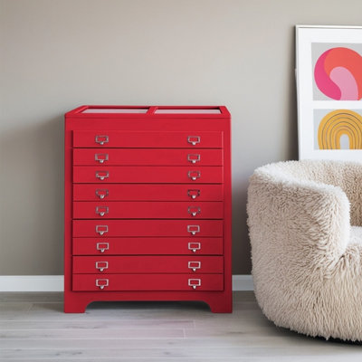 Flip-top storage cabinet, simple jewelry armoires