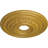 Endurathane Orleans Ceiling Medallion, 17 5/8"OD X 3 5/8"ID X 1 7/8"P (Fits Canopies up to 4 5/8"), Hand-Painted Iridescent Gold Finish-27780358