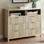 Commode 6 tiroirs avec tablette média Arrilla-693770144