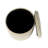Round Tuffed Upholstered Storage Ottoman-1138649809