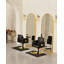 Fauteuil inclinable massant en simili-cuir-1895194607