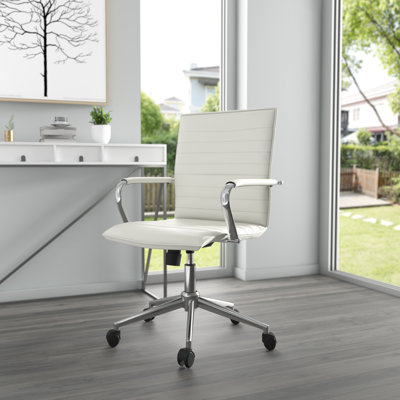 Inbox Zero Vinyl Task Chair