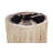 Chaka Petrified Stool, Rough, Cream