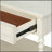 Large Nightstand, Antique Cream