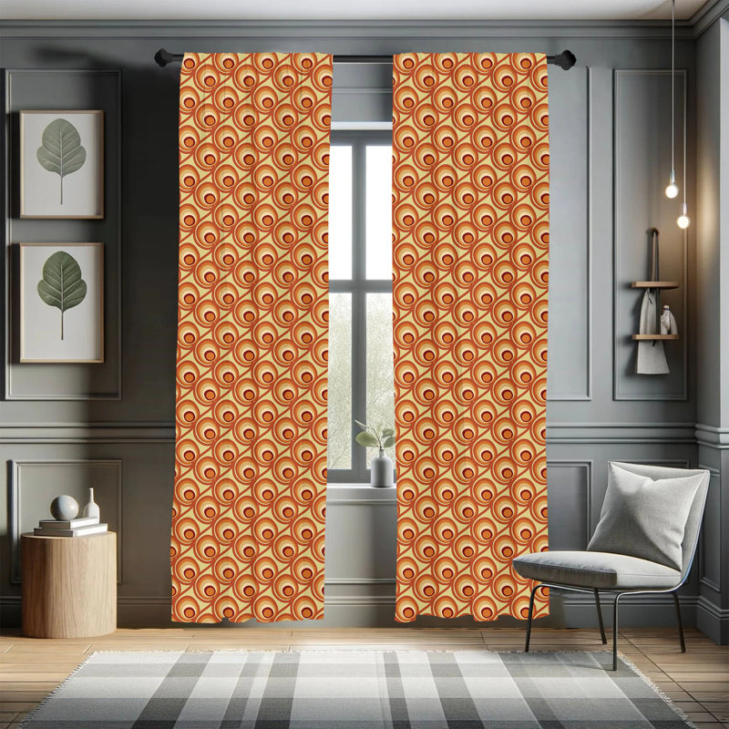 Semi-Sheer Rod Pocket Sliding Panel, 28" x 63"